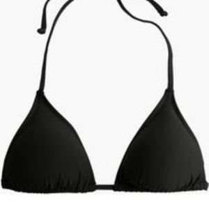 J Crew Black String Bikini (S top, XS bottom)